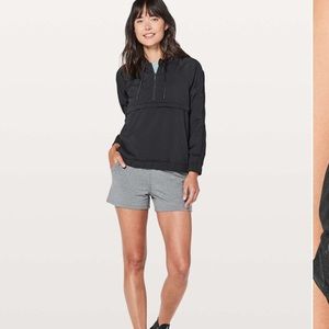 lululemon pack it lite pullover sz 12 black